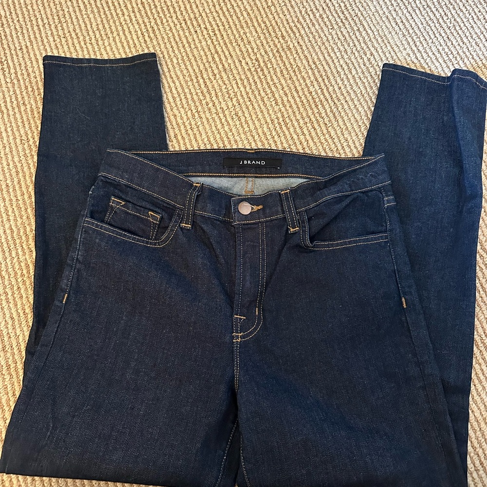 J Brand Women's Dark Denim Skinny Jeans 28